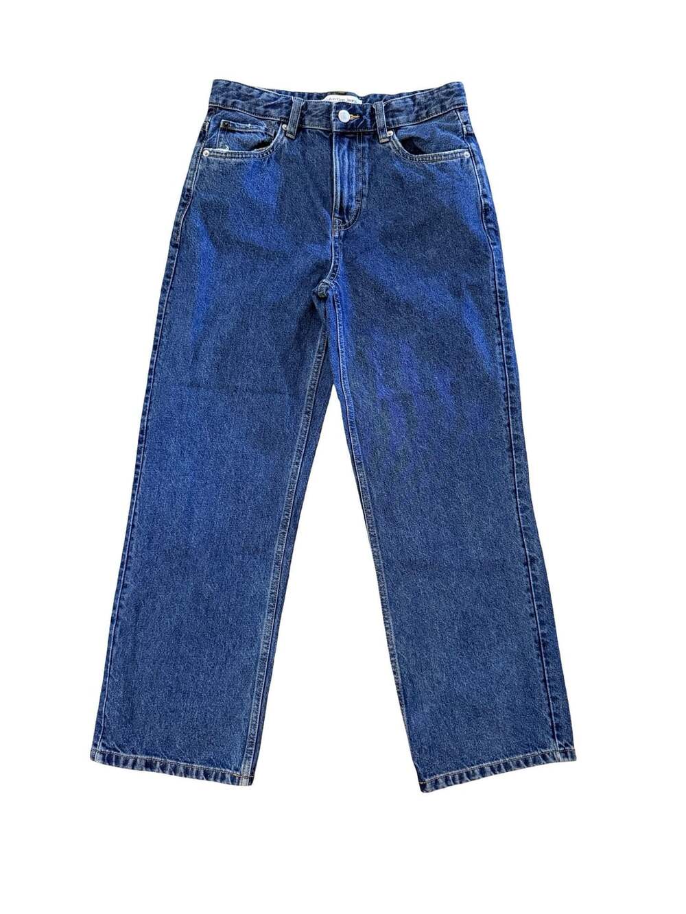 Calvin Klein Jeans Youth Baggy Fit Blue Denim Jeans Size 14